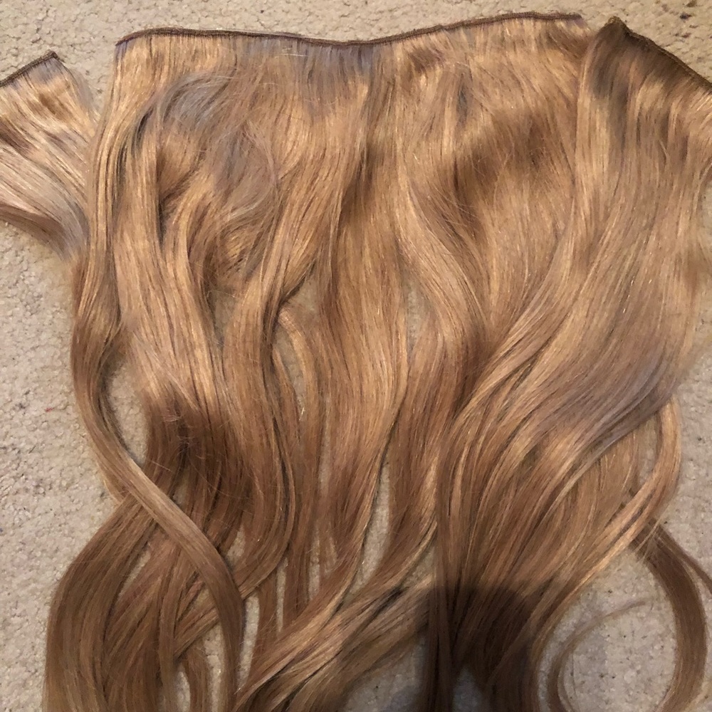 Luxy hair halo top extension